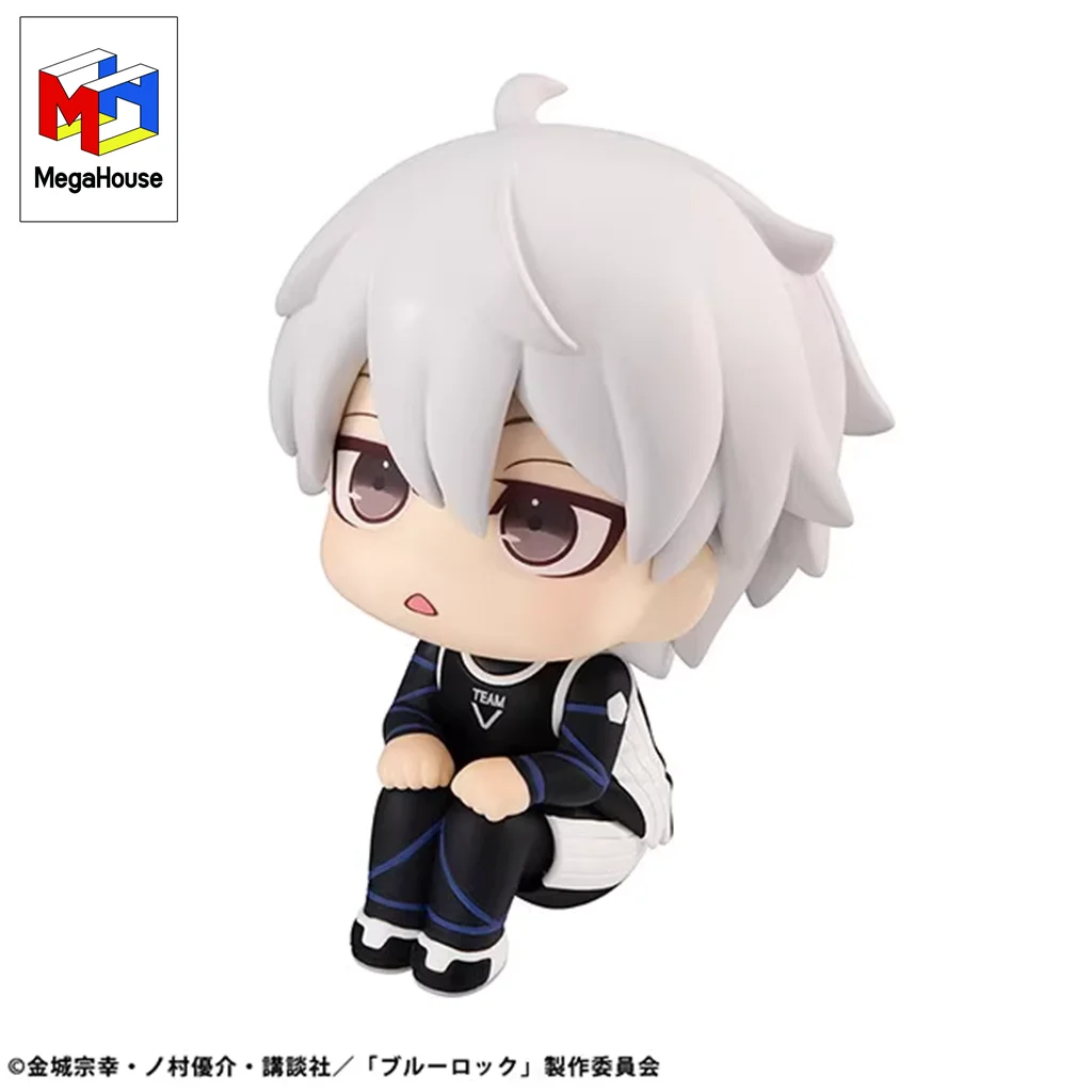 

Original MegaHouse Blue Lock Look Up Series Nagi Seishiro Anime Action Figure Toys MH 10cm Status PVC Model Xmas Gift