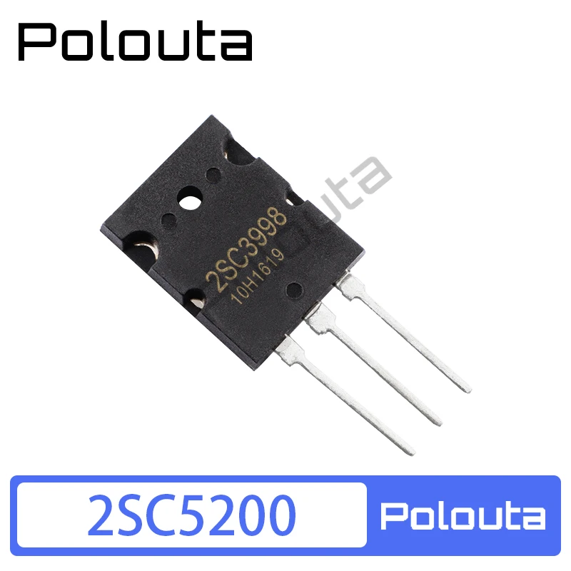 

2Pcs 2SC3998 C3998 Ultrasonic High Power Transistor TO-3PL Large Chip Polouta