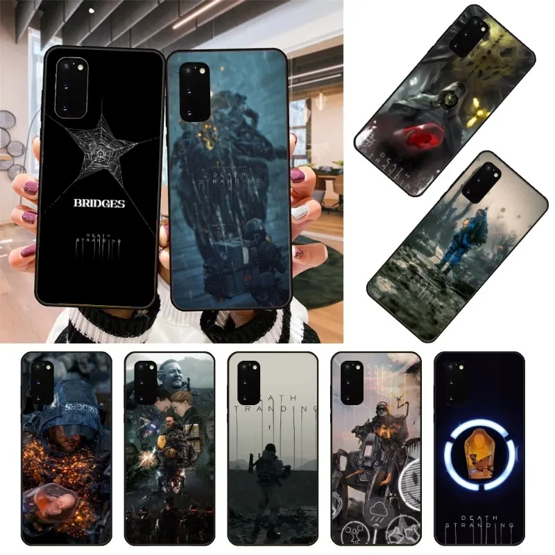 Hot Game Death Phone Case For Samsung Note 9 10 20 Plus Pro Ultra J6 J5 J7 J8 Soft Black Phone Cover