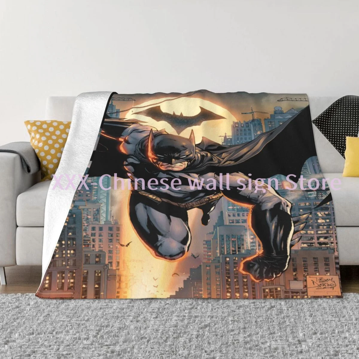 

Новое одеяло с супергероями Batmans, пушистое теплое одеяло, зимнее постельное белье, мягкое Флисовое одеяло с 3D принтом