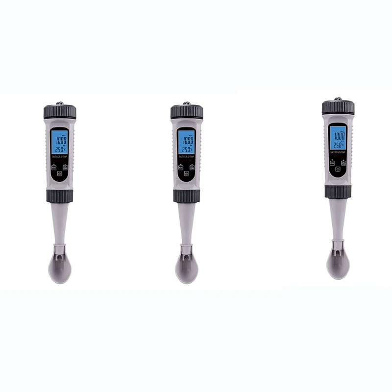 

4 In 1 Digital Water Tester SALT S.G. Temp Meter High Accuracy Water Quality Testing Pen Measurement Device For Water