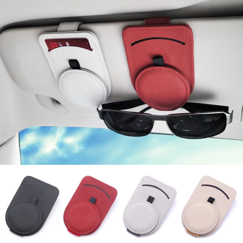 

Universal Car Eyeglass Holder Glasses Storage Clip Auto Interior Organize Accessories Car Sunglasses Spectacle Frame