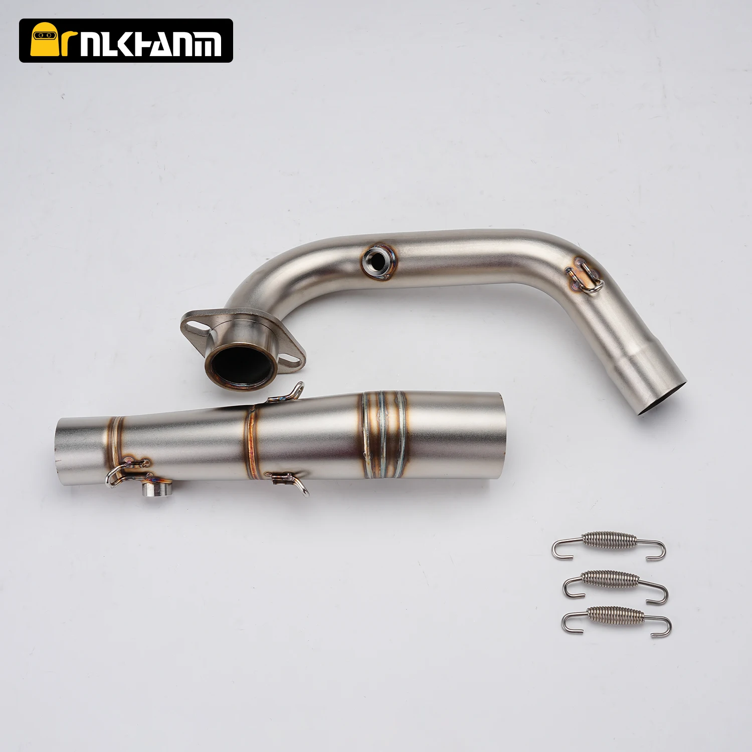 

Zontes ZT368G 2024 модификация выхлопной системы двигателя, полный коллектор, установка трубы 51 мм, передняя соединительная труба глушителя для Zontes368G