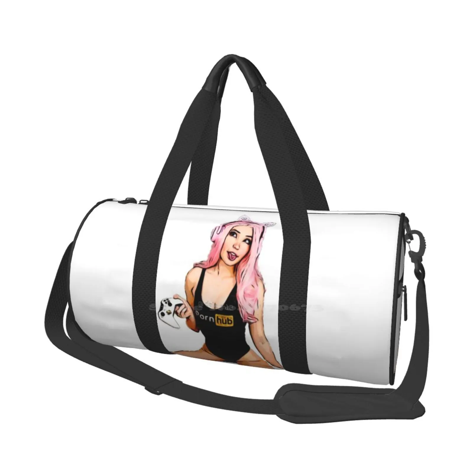 

Belle # 1 Shoulder Bag Shopping Storage Bags Satchel Men Women Sexy Celebrity Belle Delphine Thot Funny Meme Egirl Belle