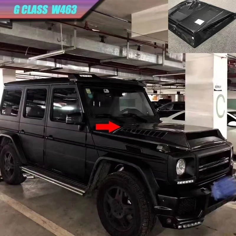 Фото Капот для Mercedes-Benz G-класса W463 W463A W464 G550 G500 G63 G65 G350D в стиле IMP, крышка двигателя, капот-боннет №1