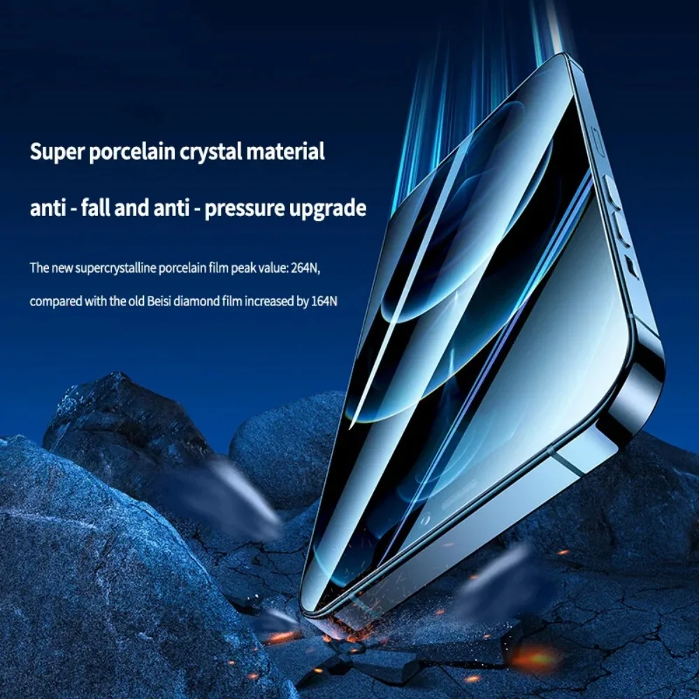 2 шт. 9H 2.5D Закаленное стекло для iPhone 14 15 Pro Max 13 12 Mini Защита экрана IPhone 11 7 8Plus XR XS