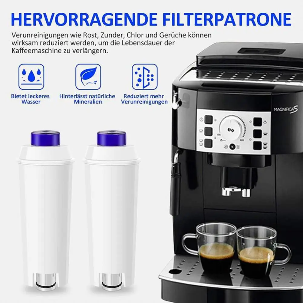 

Фильтр для воды для кофемашины DeLonghi DLSC002 BCO EC680, 2 шт.