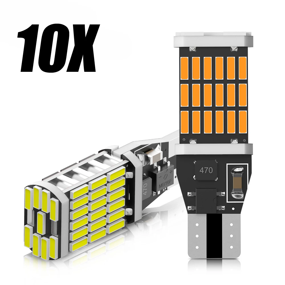 

Светодиодная парковосветильник лампа 45 smd t15 led 4014 светильник ка номерного знака