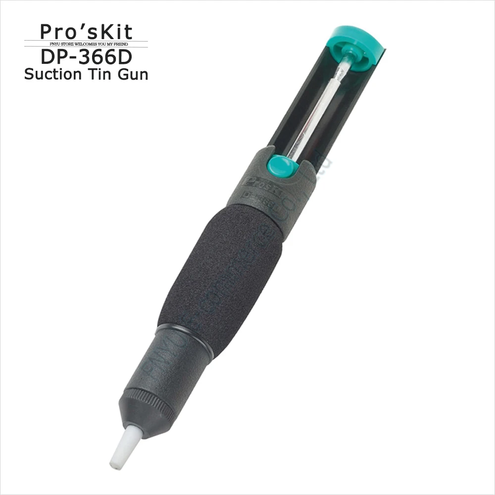 

Рукоятка для олова Pro'sKit, двойная петля, мягкая ручка, нескользящий ручной насос для удаления олова, инструмент для ремонта