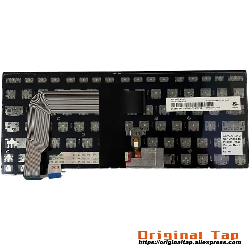 Клавиатура DK для Lenovo Thinkpad T470s