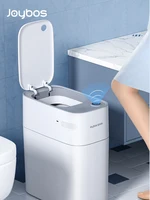 Smart Sensor Trash Can Induction Automatic Suction Bag Garbage Bin Light Kitchen Bedroom Toilet Waterproof Bucket With Lid