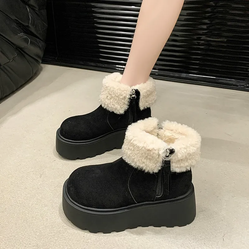 Обувь Женские сапоги Плюшевые австралийские роскошные дизайнерские