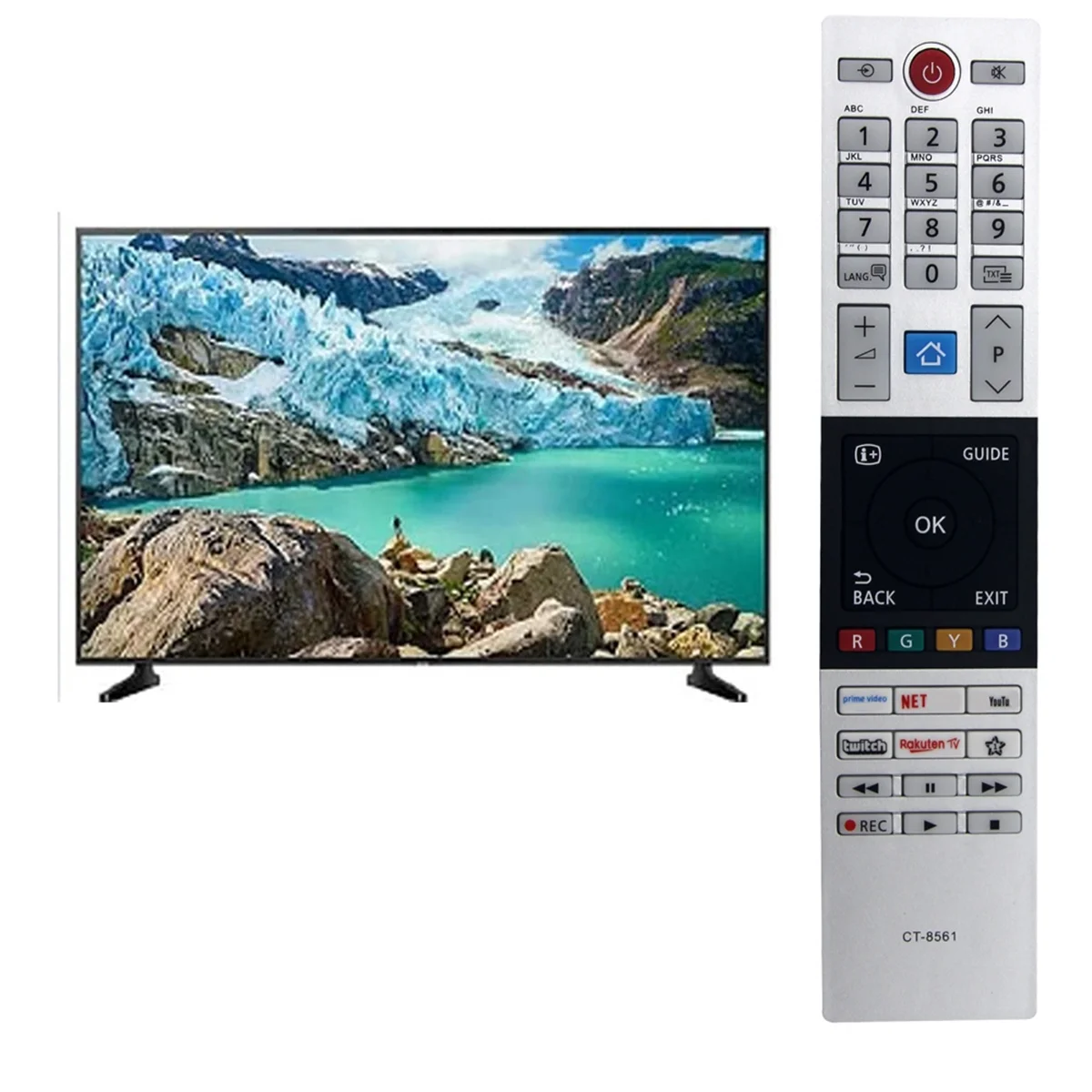CT-8561 сменный пульт дистанционного управления для TOSHIBA SMART LED TV Remote Control