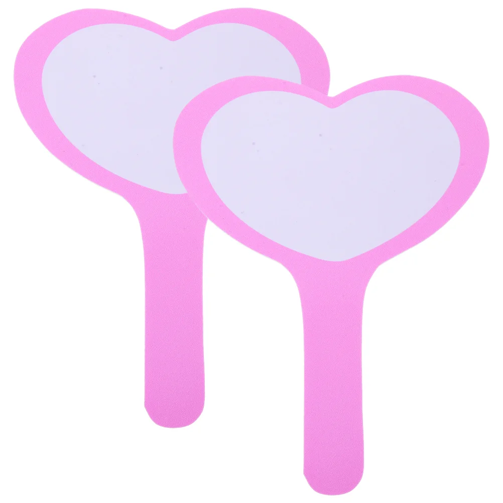 2 шт. табло для сухого стирания ручные белые стираемые маленькие доски