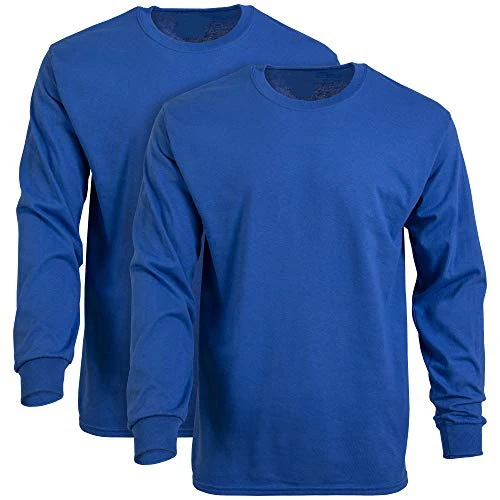 

Fall Men's Long Sleeve Tops 2 Pieces Pure Cotton