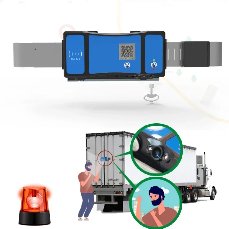 Jointech видео Dvr трек блокировки Hangslot смарт-трекер Gps Vracht Beveiliging отслеживание