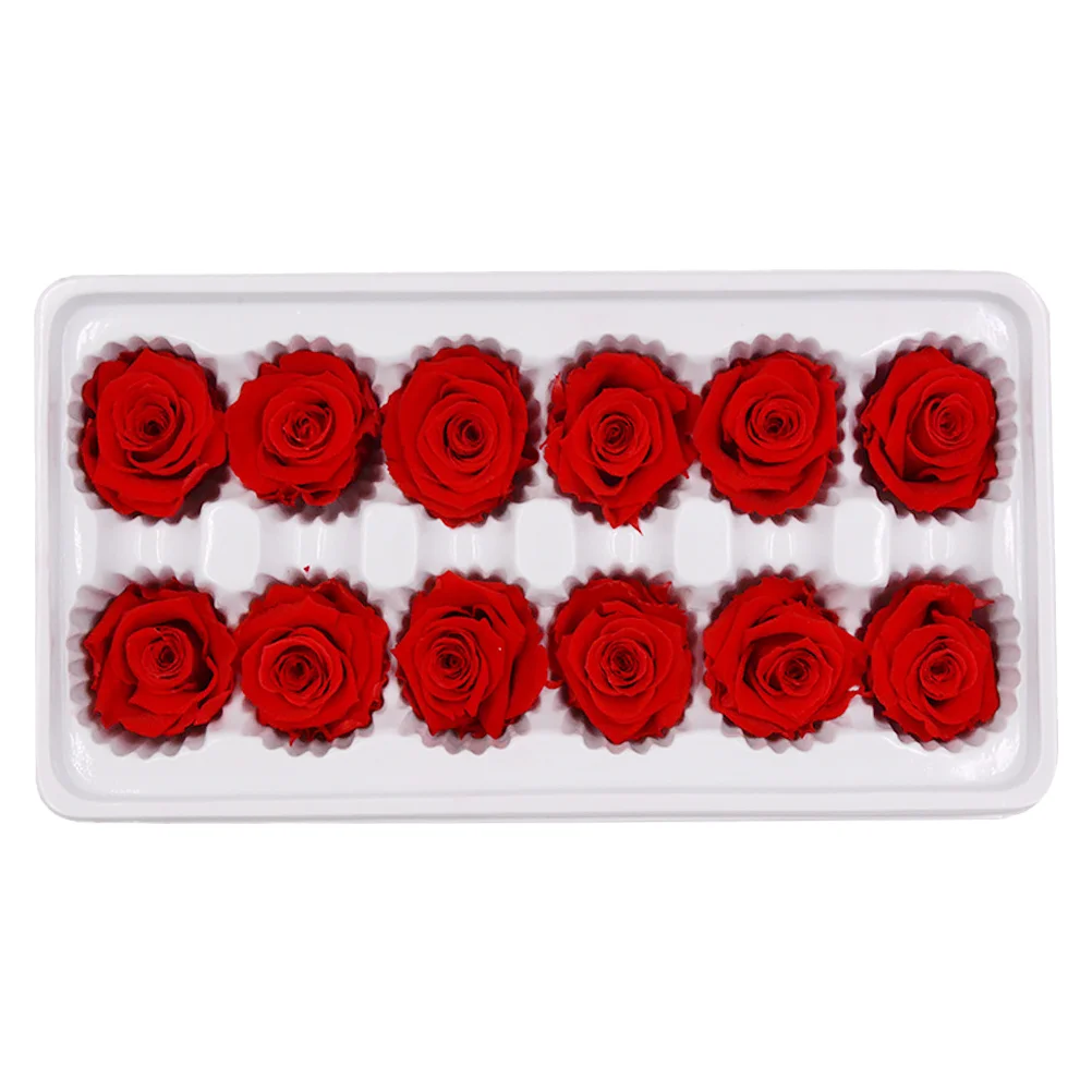 

12 шт./коробка, свежие засушенные розы