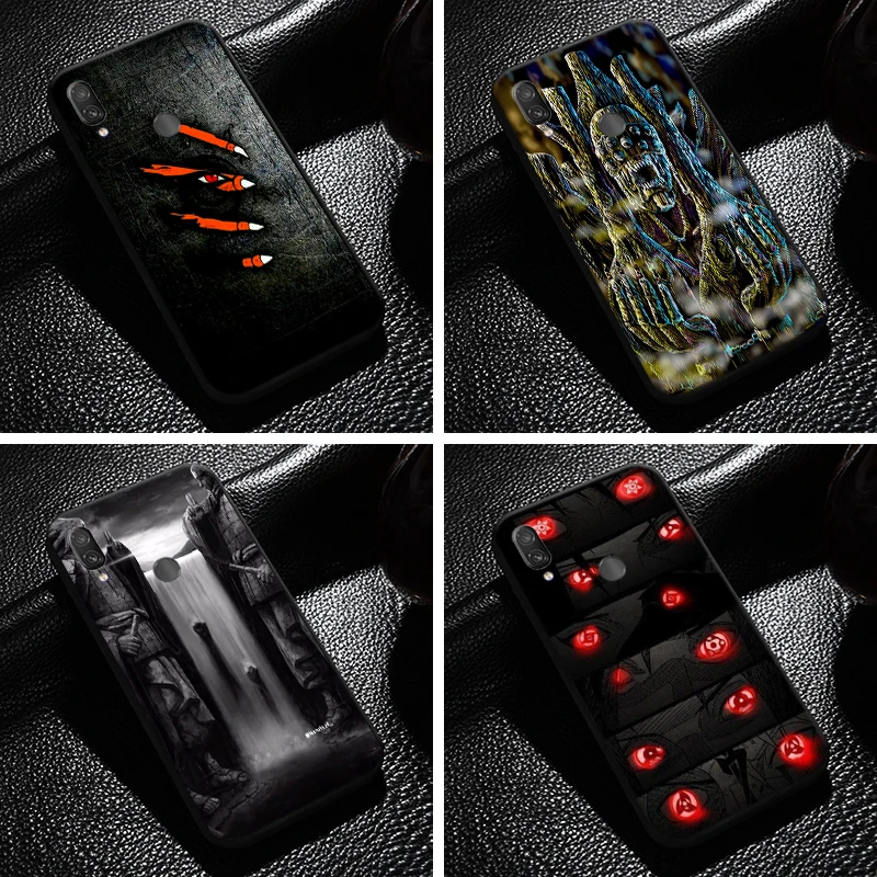 

Akatsuki Logo NARUTO For Xiaomi Redmi Note 7 7S 7 Pro Redmi 7 7A Phone Case Black Coque Back Silicone Cover Soft