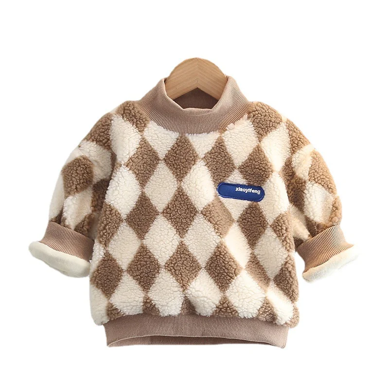 

New Autumn Winter Baby Girls Clothes Children Boys Fashion Thicken T-Shirt Toddler Casual Costume Infant Outerwear Kids Clothing