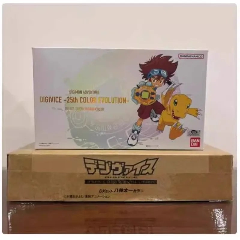 Фото Bandai 2025 оригинальная фигурка Digimon Adventure 02 Monster Scsa D3 Scsa Gold Machine V-Mon Wormmon Animation Digivice Модель игрушки №2