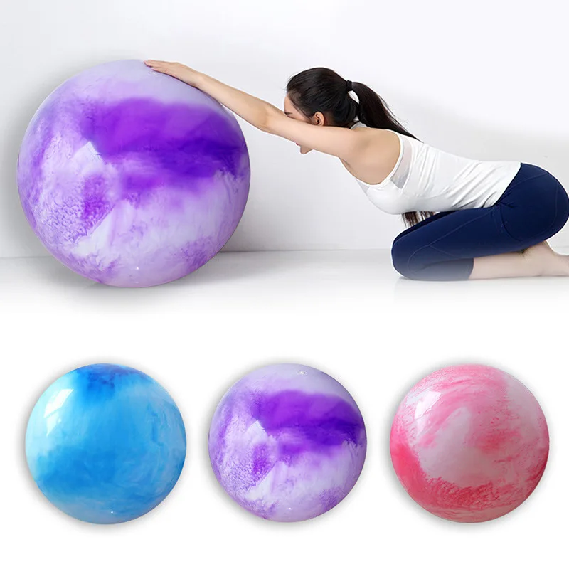 

75cm Fitness Pilates Ball PVC Yoga Ball for Fitness Crossfit Workout Bender Core Training Physical Therapy Balance Exercise Ball