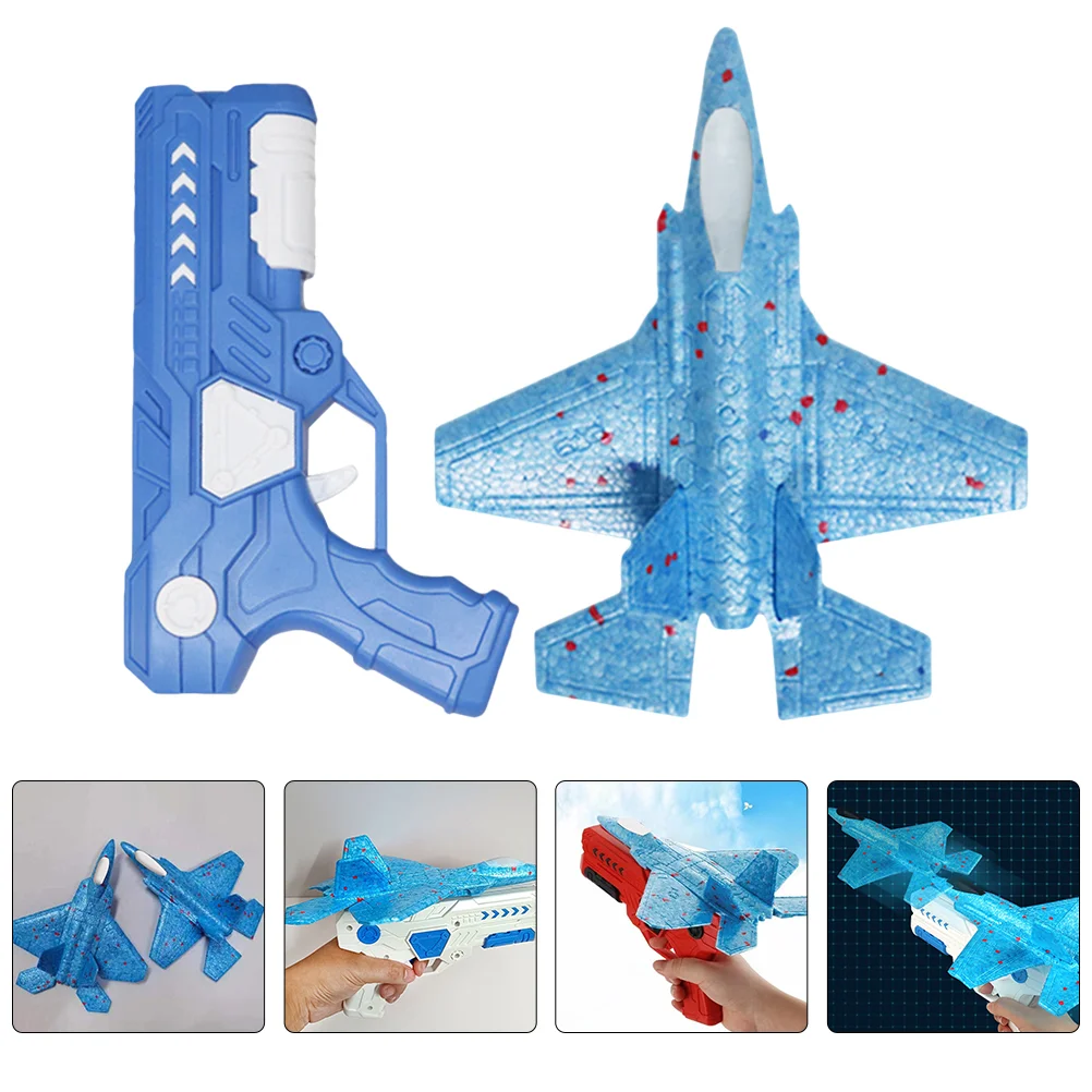 Легкий самолет игрушка пена катапульта уличные игрушки для мальчиков 4–5 лет