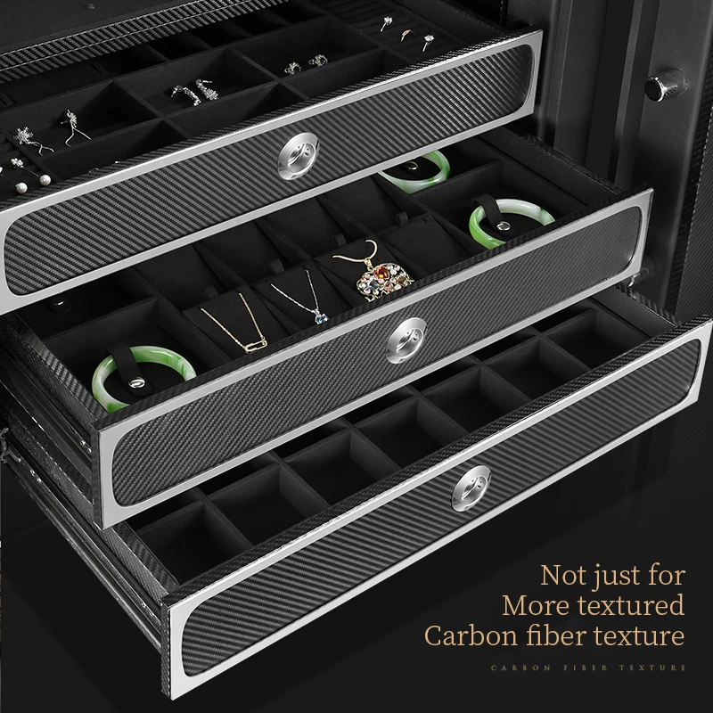 Роскошный Сейф для намотки часов Автоматическая вилка денег шкатулка