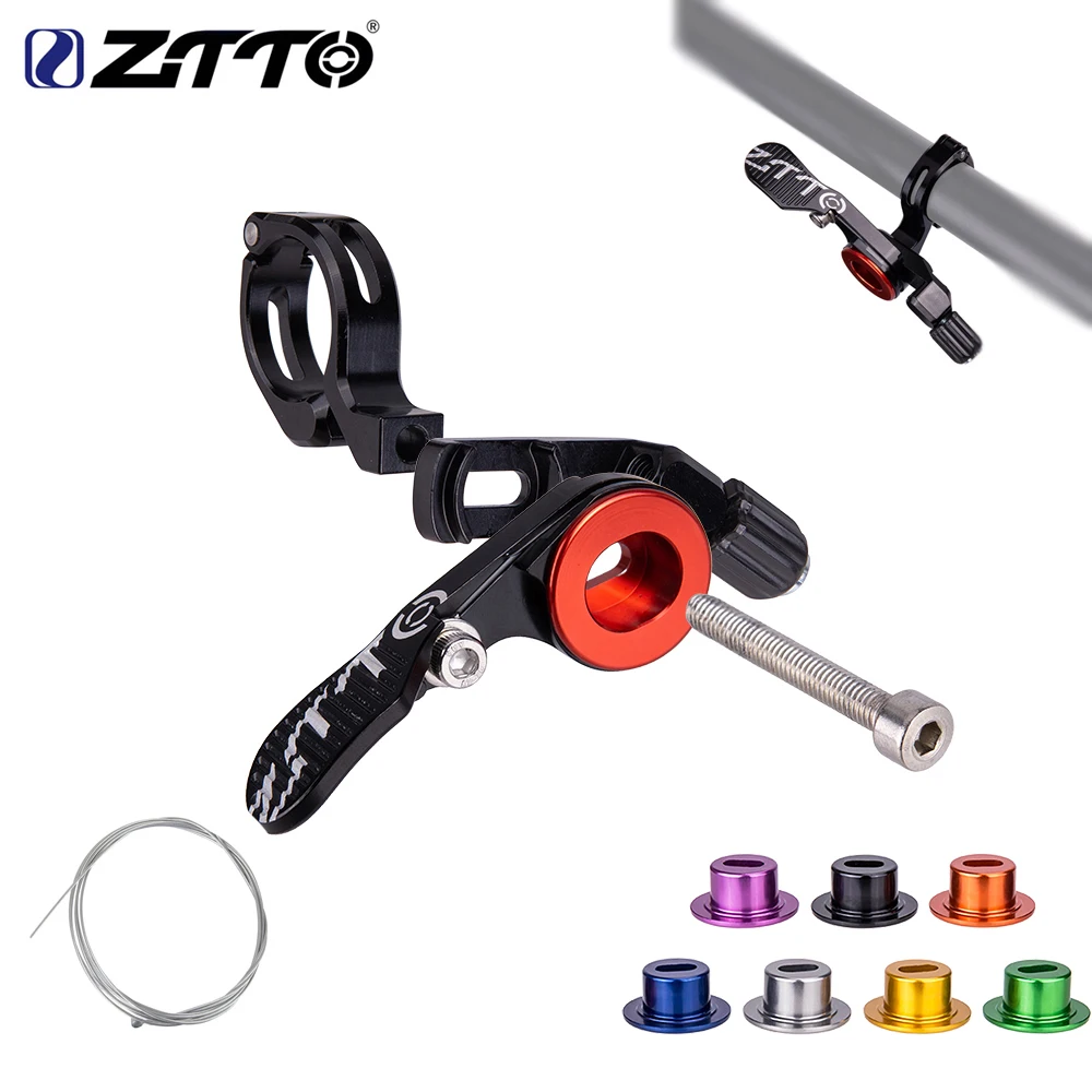 

ZTTO MTB Dropper Seat post Lever Bicycle Height Adjustable Seatpost Remote Controller Shifter Style for Suspension Seatpost