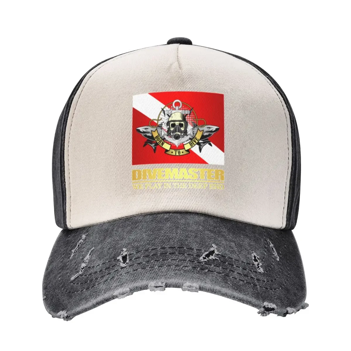 Бейсбольная кепка Divemaster (BTD) с термокозырьком пляжная сумка летняя шляпа для