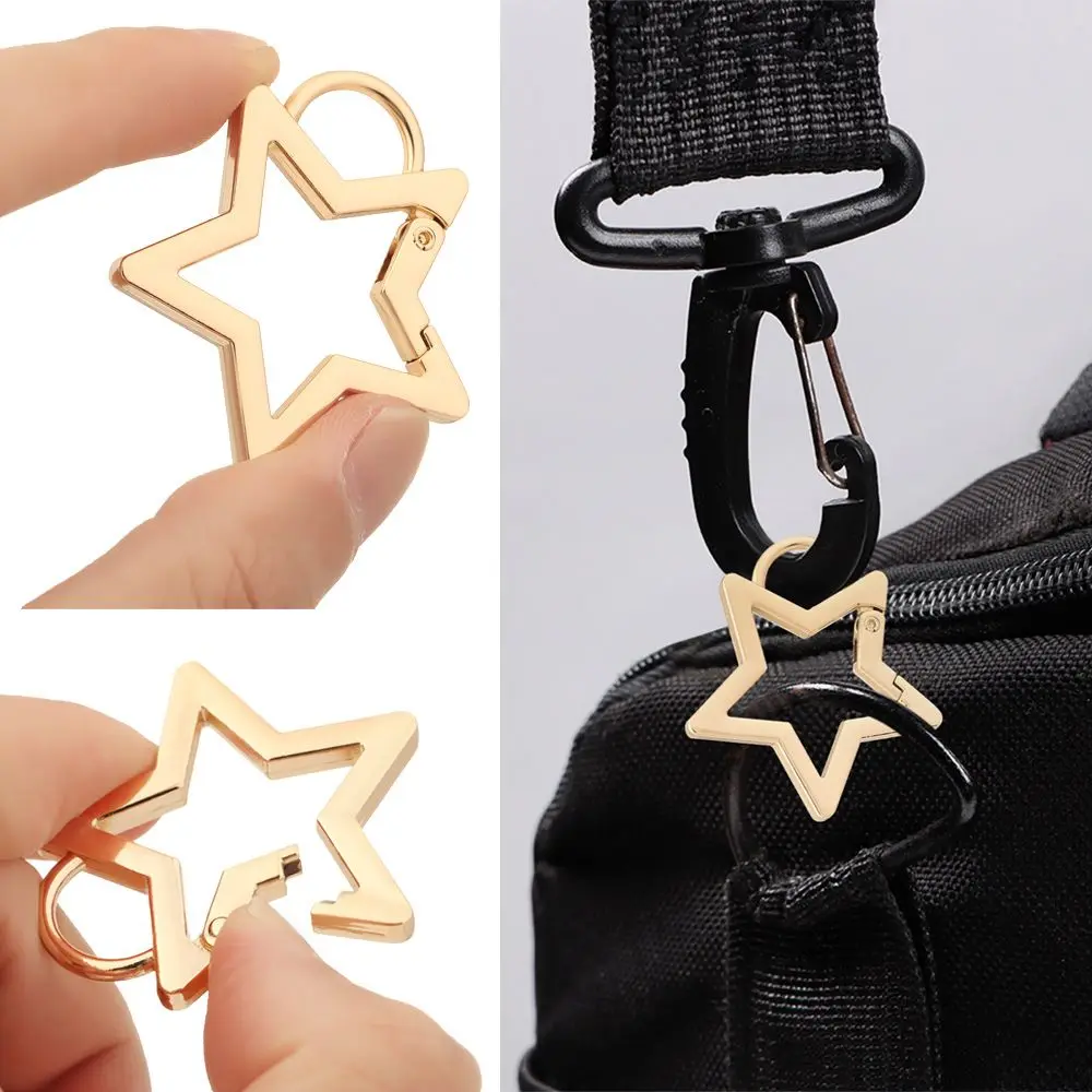 

gold silver Zinc Alloy Hooks Plated Gate Spring Ring Buckles Snap Clasp Clip Bag Belt Buckle Carabiner Purses Handbags
