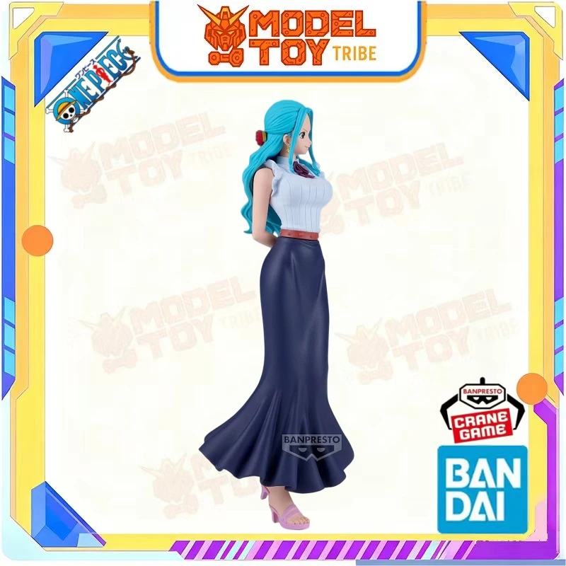 Фото В наличии: Оригинальная аниме-фигурка Bandai Banpresto из Японии, 180 мм, DXF One Piece Grandline Extra Nefeltari Vivi, призовая модель, игрушка, подарок №5