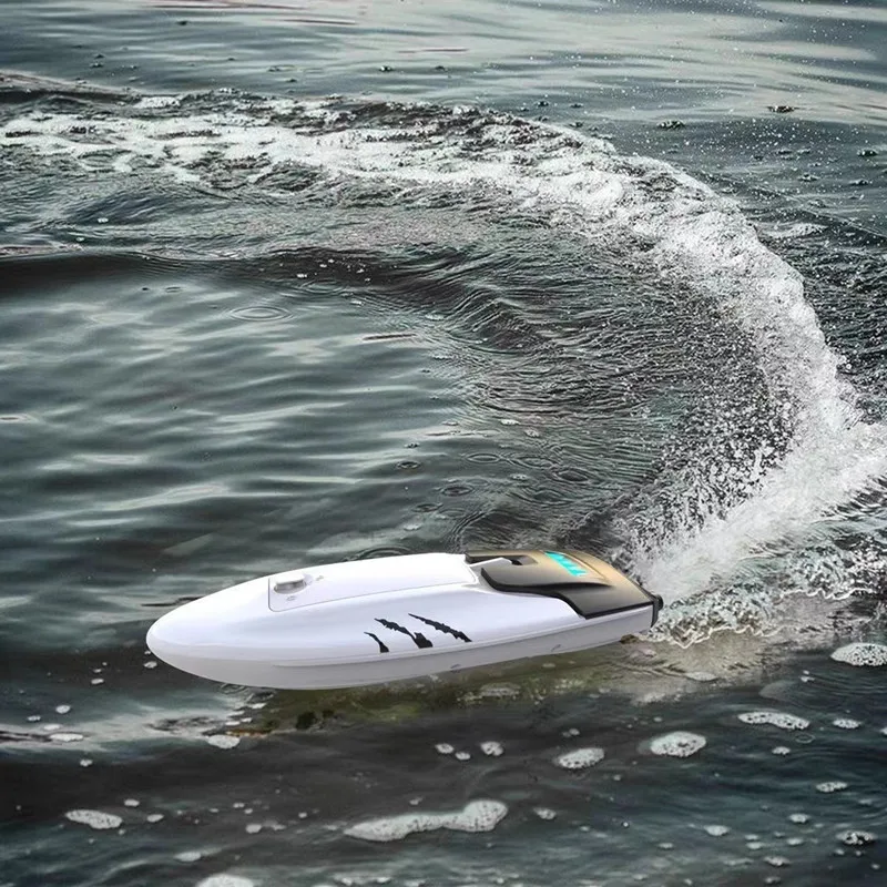 2022 New RC Boat 2.4 Ghz Brushless Electric High Speed Racing Speedboat Waterproof Yacht Small Toy Boat RC Yacht Electric Toy