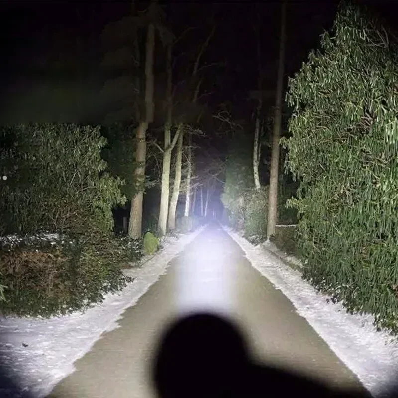 Мини-телескопический фонарик с регулируемым фокусным расстоянием корпус из