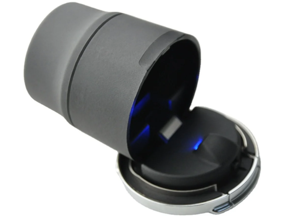 Original chrome-plated ashtray For Volkswagen Magotan Tiguan Passat Ang Huiang universal with led light