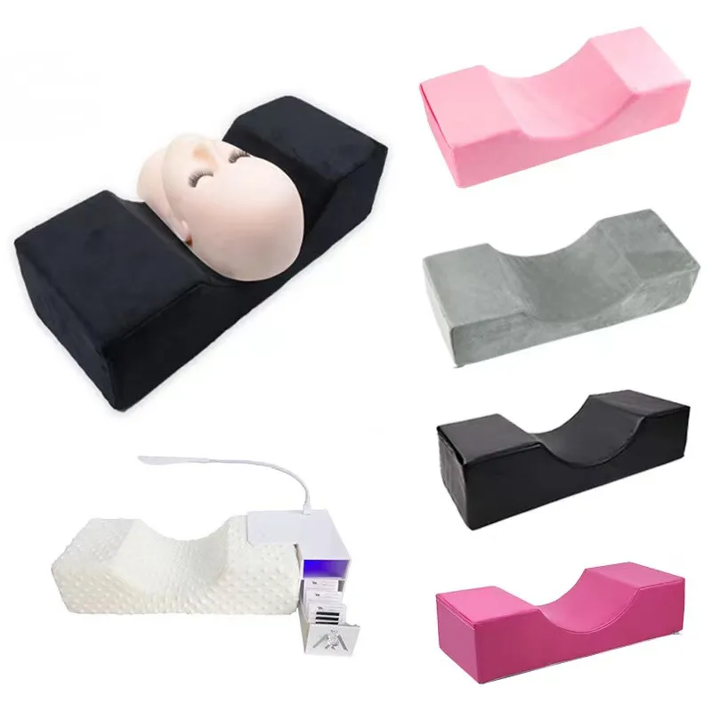 

Профессиональная мягкая подушка для наращивания ресниц, подушка для макияжа ресниц, подушка для шеи с эффектом памяти, подушка для поддержки ресниц