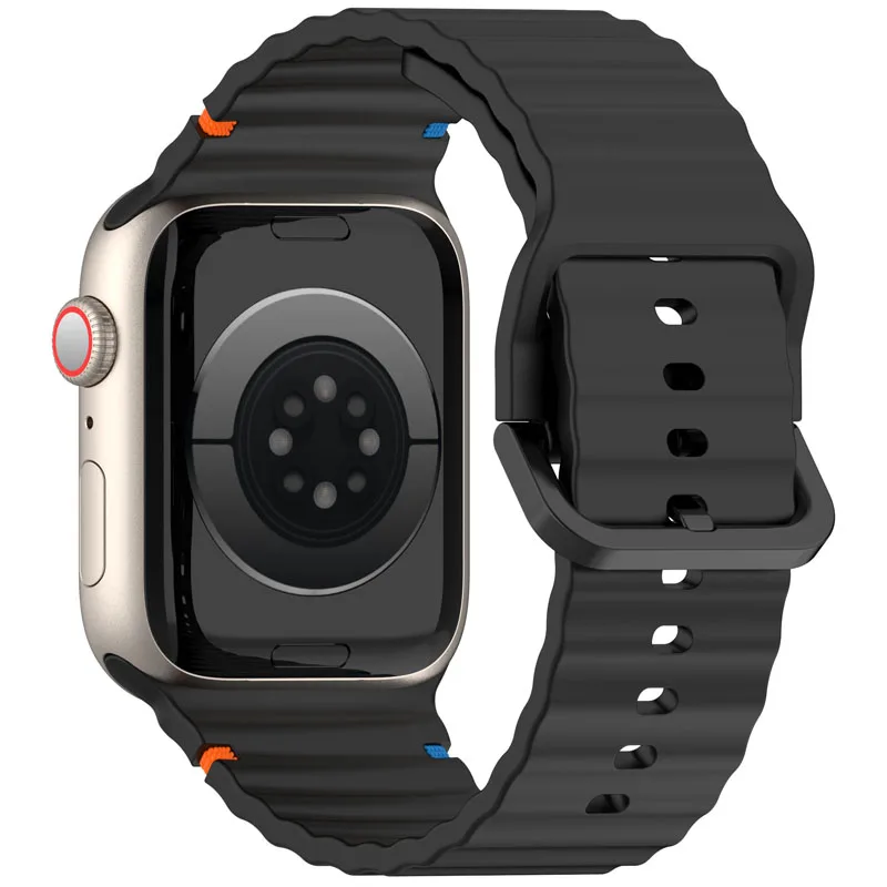 Силиконовый ремешок fegwilde для Apple Watch