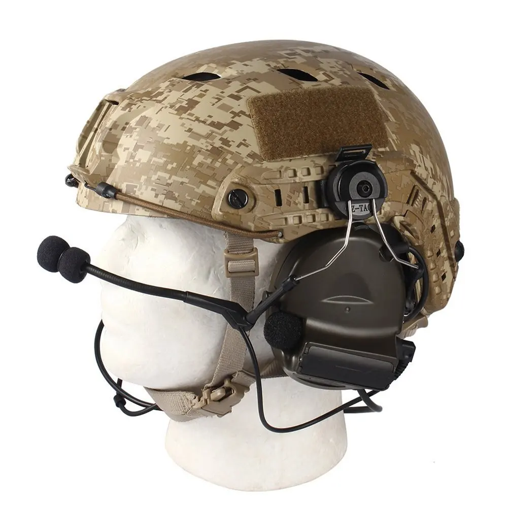 Арматура для наушников BOOIU тактический шлем из нержавеющей стали с помпоном арка