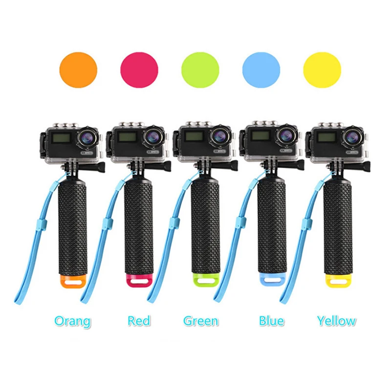 

Handheld Camera Floating Buoyancy Handle Underwater Photography Diving Supplies for Gopro 8 9 10 Waterproof