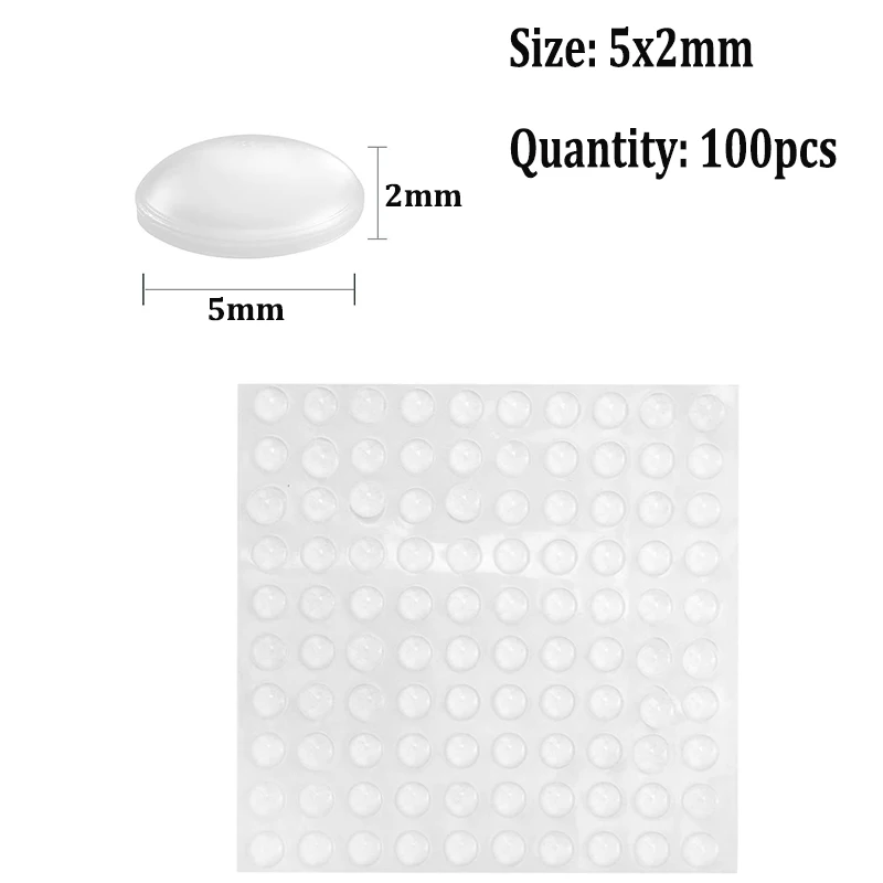 Силиконовые дверные упоры 10-100 шт