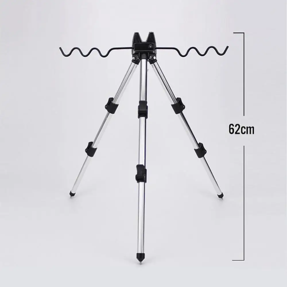 

Portable Aluminum Alloy Telescopic Fishing Tripod Holder Bracket for Fish Rod