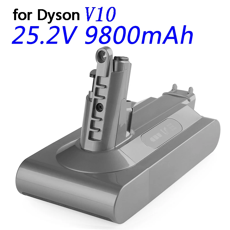 

New 25.2V Battery 9800mAh Replacement Battery for Dyson V10 Absolute Cord-Free Vacuum Handheld Vacuum Cleaner Dyson V10 Battery