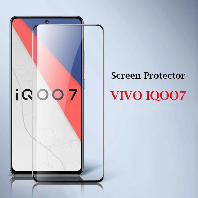 

For VIVO IQOO 7 Screen Protector Tempered Glass for Vivo Iqoo7 IQOO7 Anti-Scratch 9H Ultra-Clear High Quality Protective Glass