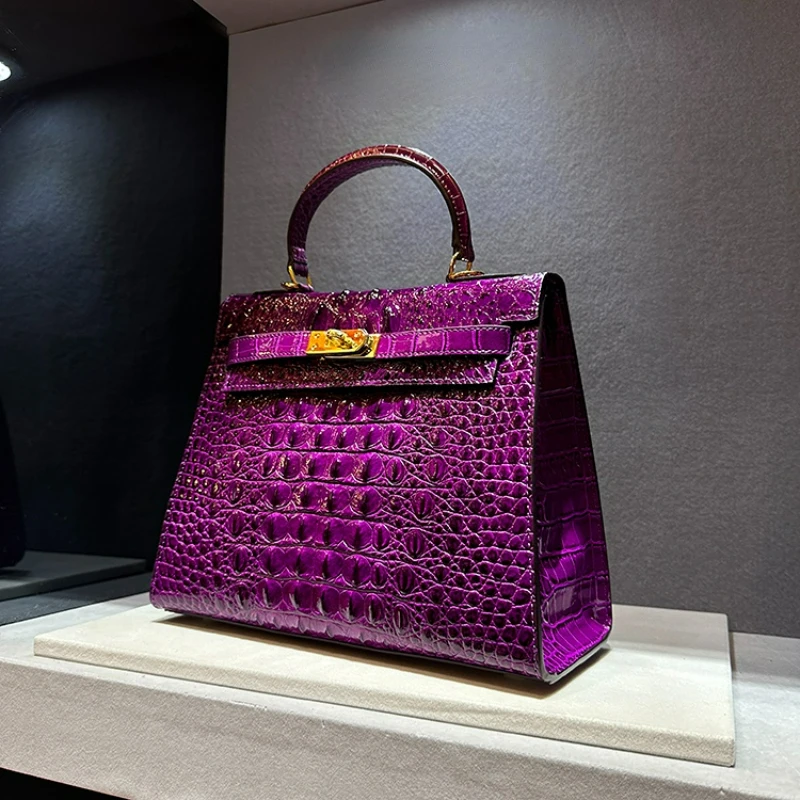 

Luxury Designer Brand Sac A Main Femme New Leather Crossbody Bags for Women Crocodile Print Handbag Hot Sell Bolsa Feminina
