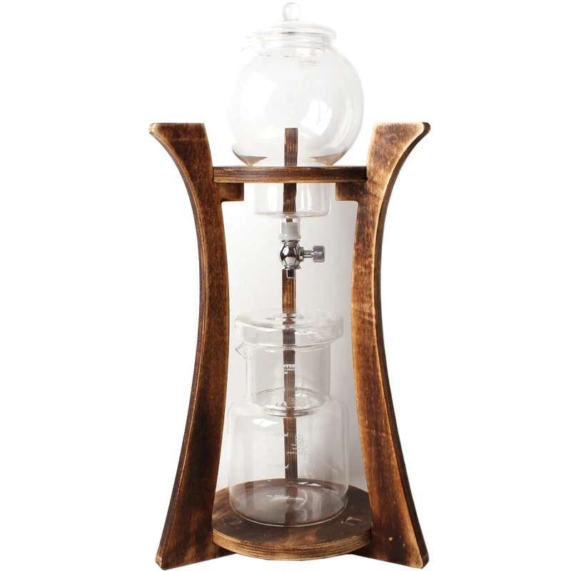 Семейный кофейник экстракт льда фруктовый чай бытовая стеклянная кофемашина