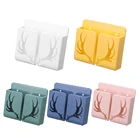 Настенный ящик для хранения без отверстий, Подвесной Настенный Держатель для розеток с дистанционным управлением, многофункциональный органайзер для зарядки