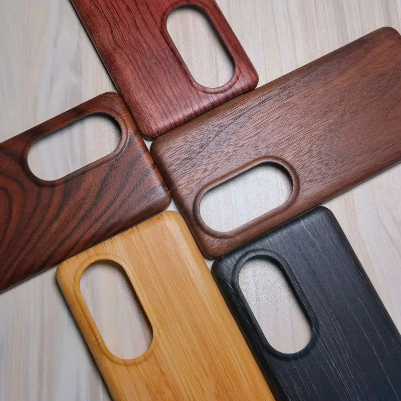 

Real Wooden + Aramid Fiber Case for Huawei P50 Pro P40 Pro Lightweight Walnut Bamboo Rosewood Brazillian Wood Phone Cover