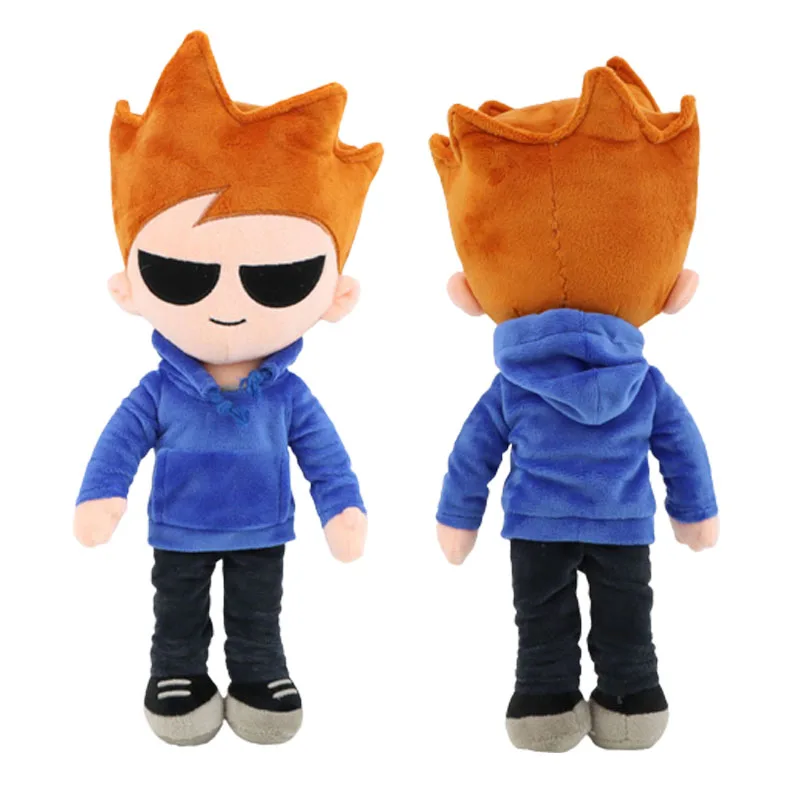 

38cm Tom Eddsworld Plush Toys Tord Eddsworld Dolls Cartoon Anime Character Doll Soft Kids Toy For Birthday Gifts