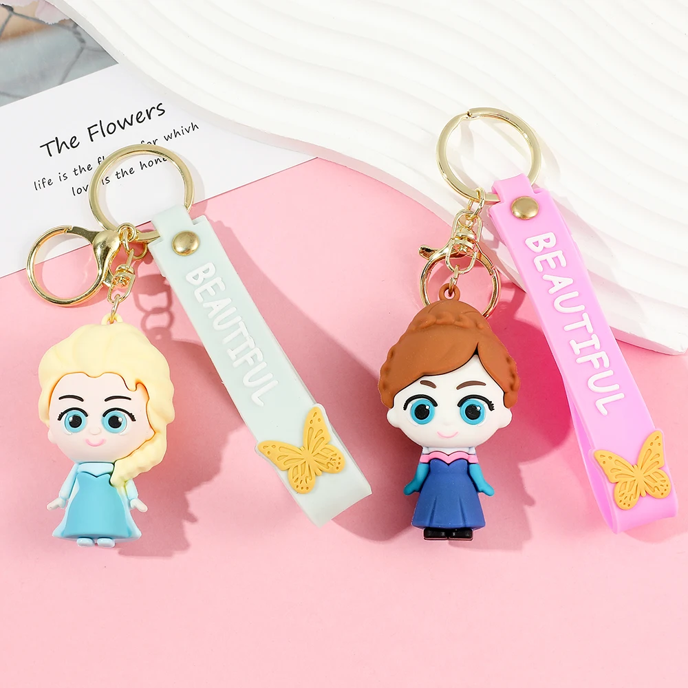 Брелок для ключей в виде мультяшных персонажей из мультфильма Холодное сердце