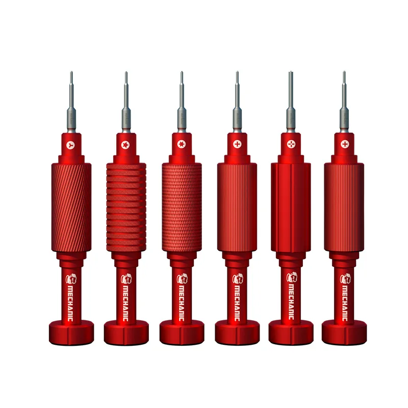 Набор отверток MECHANIC iShell 3D, красная Магнитная прецизионная Нескользящая отвертка, инструмент для разборки и ремонта телефонов