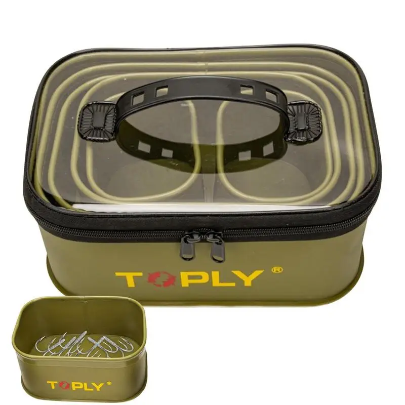 

Fishing Reel Line Bags Reel Bag Rod Case Gear Organizer Hard EVA Case For Fishing Tackle Storage Outdoor Fishing And Camping